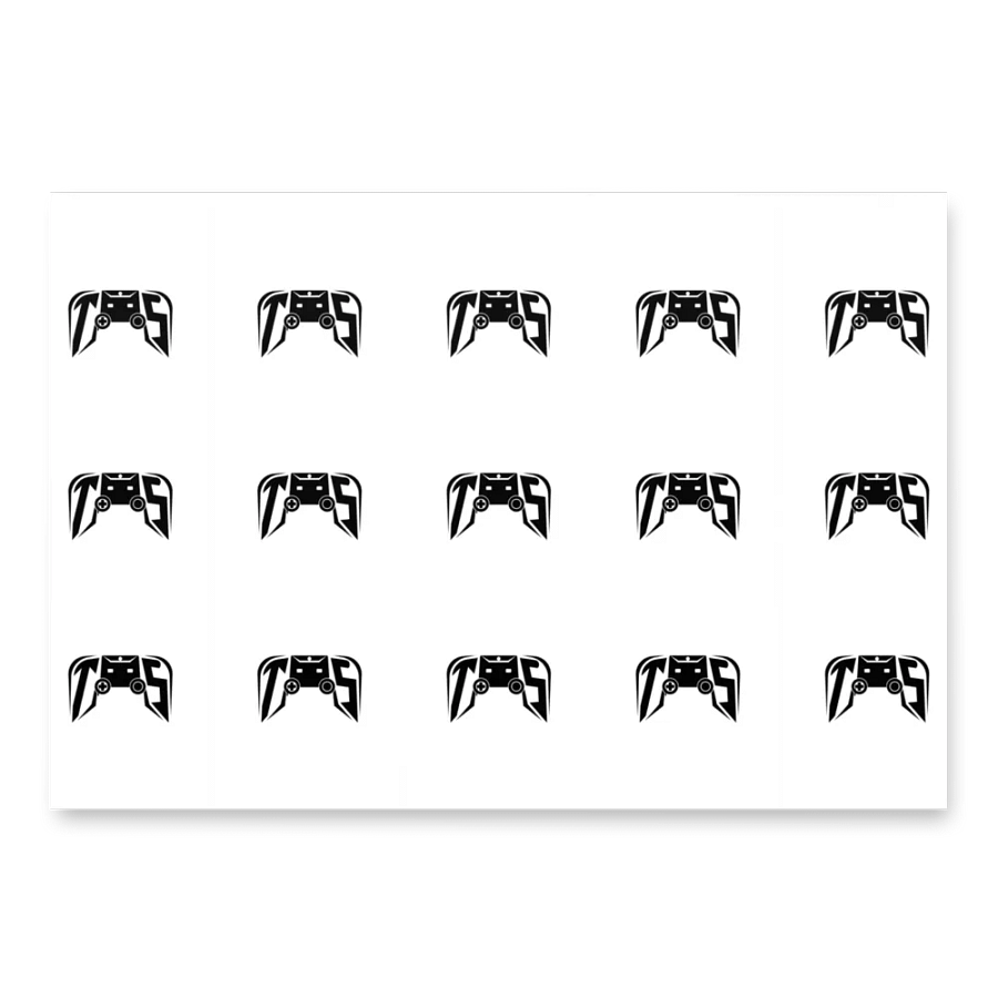 "Gamer's Paradise" Logo Wrapping Paper Set (Panda) product image (2)