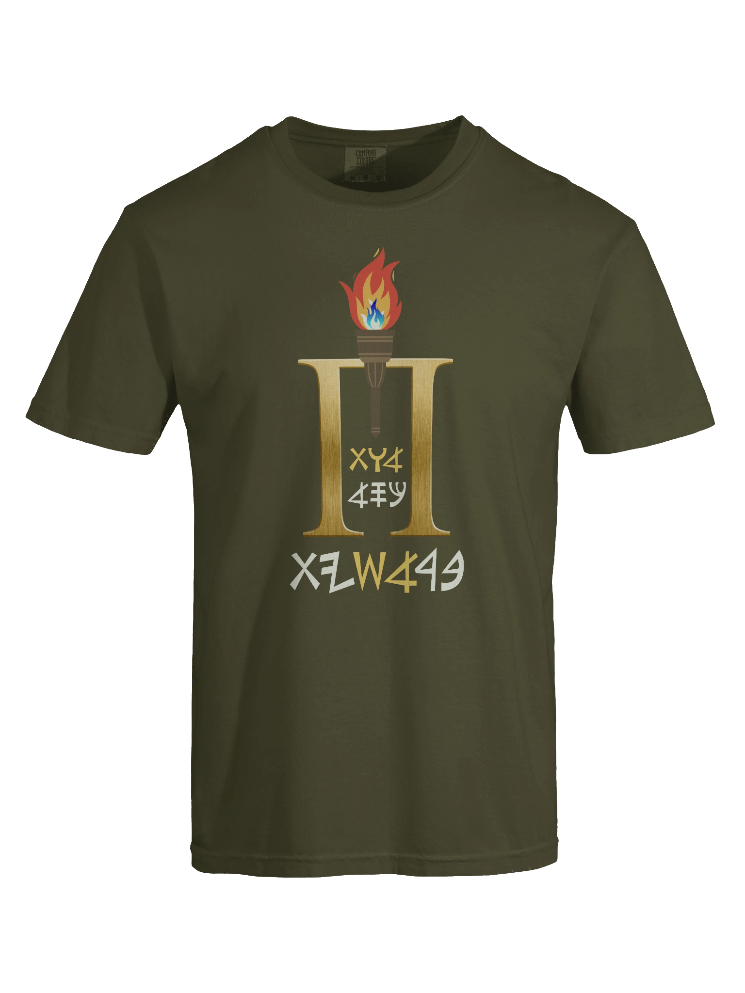 Throne of YAH T-shirt Sage Green product image (7)