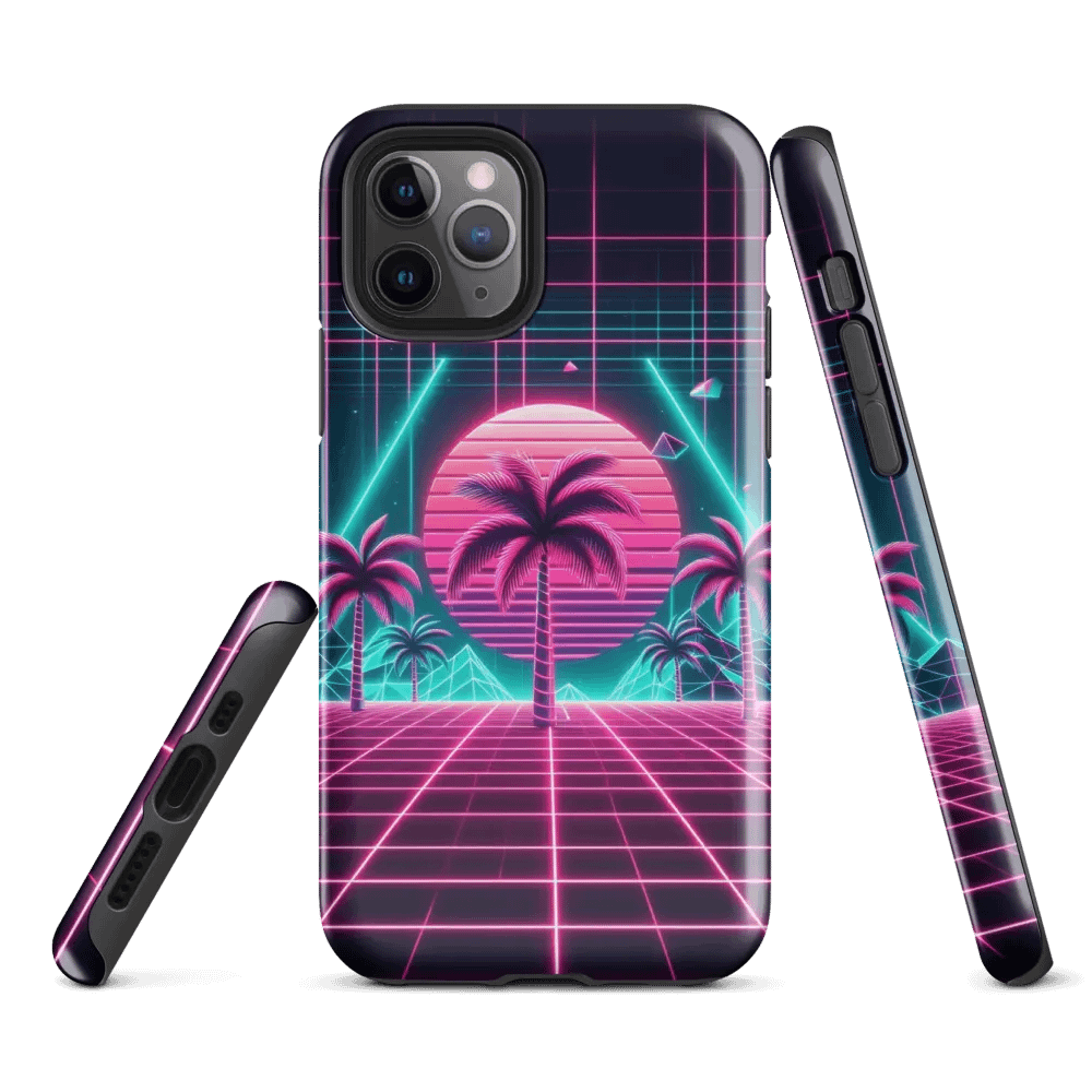 Neon Sunburst iPhone® Tough Case product image (3)