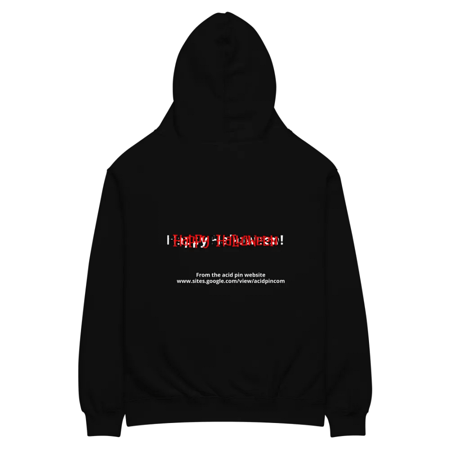 Acid pin, two faced. Glitchoween/halloween hoodie product image (11)