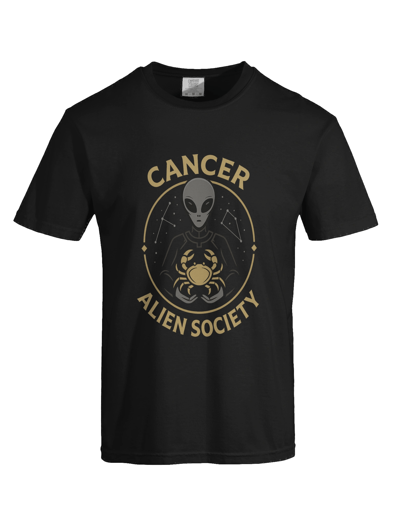 Cancer Alien Zodiac T-Shirt product image (7)