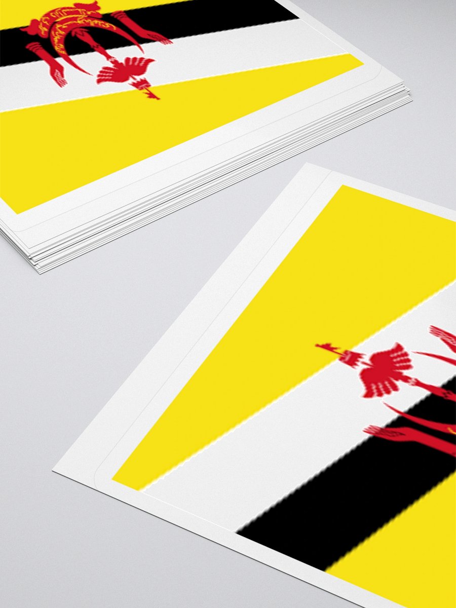 Exclusive Brunei Flag Kiss-Cut Stickers - High-Quality Vinyl, Multiple Sizes product image (10)