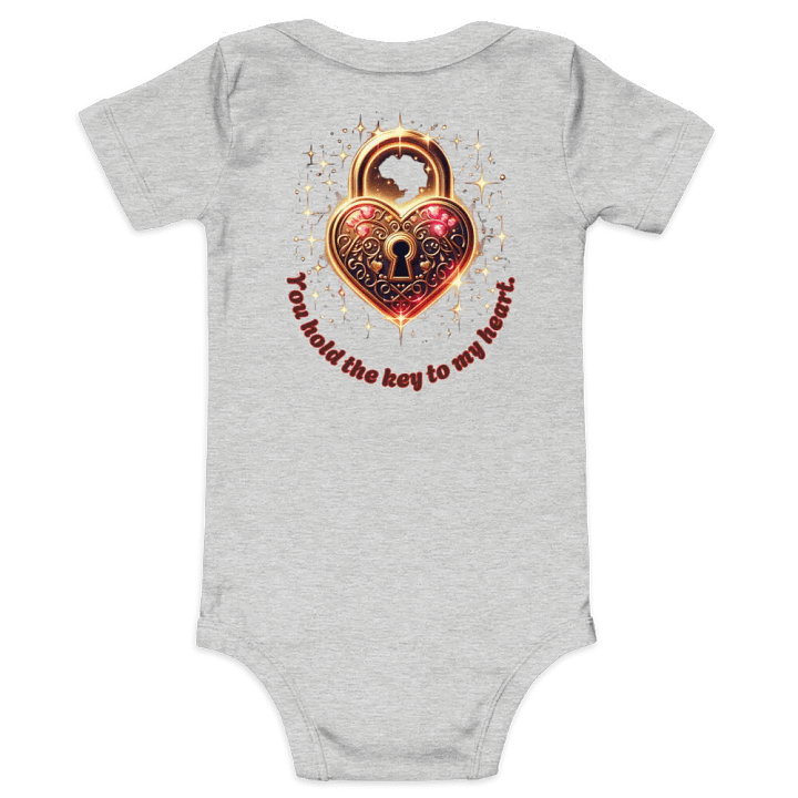 Heart's Key Baby Onesie product image (2)