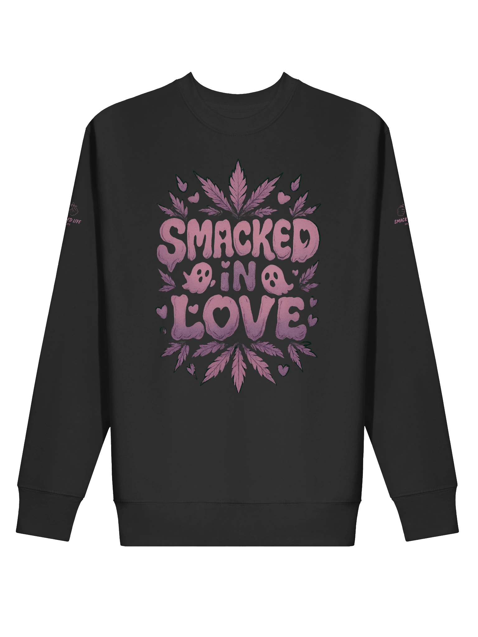 Smacked on Boo – Haunted Love Unisex Sweatshirt product image (2)