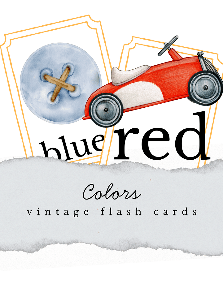 Watercolor Vintage Colors product image (1)