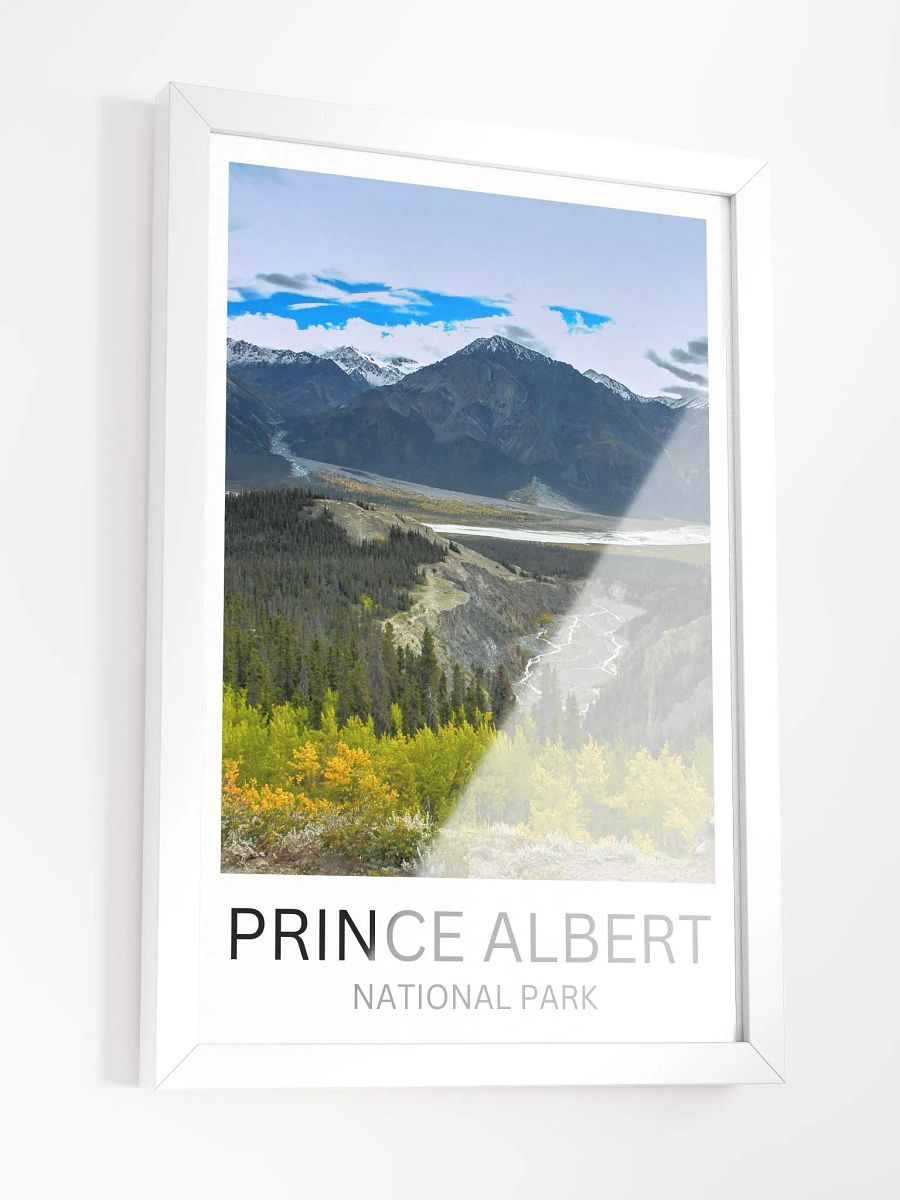 Prince Albert National Park Matte Framed Poster product image (14)