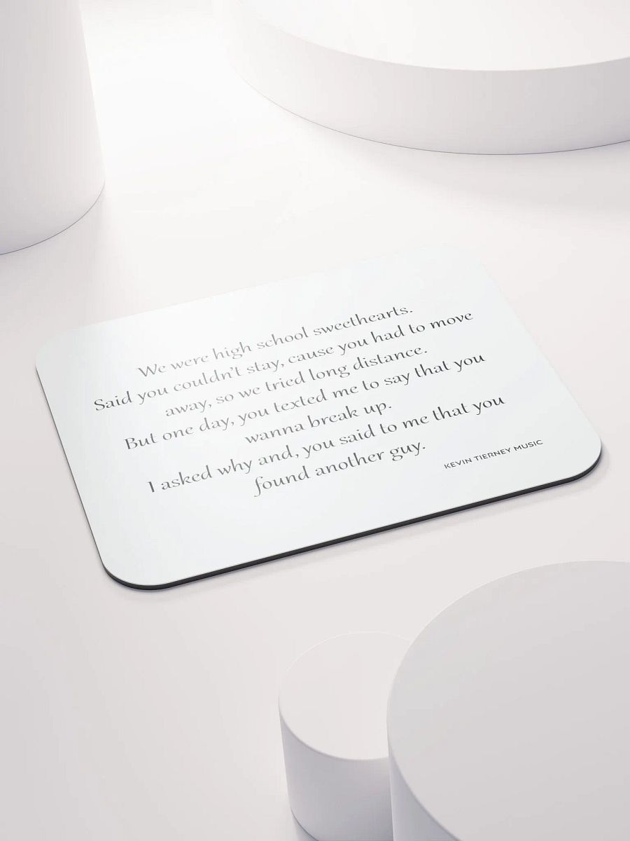 We Were High School Sweethearts Verse Mouse Pad product image (7)