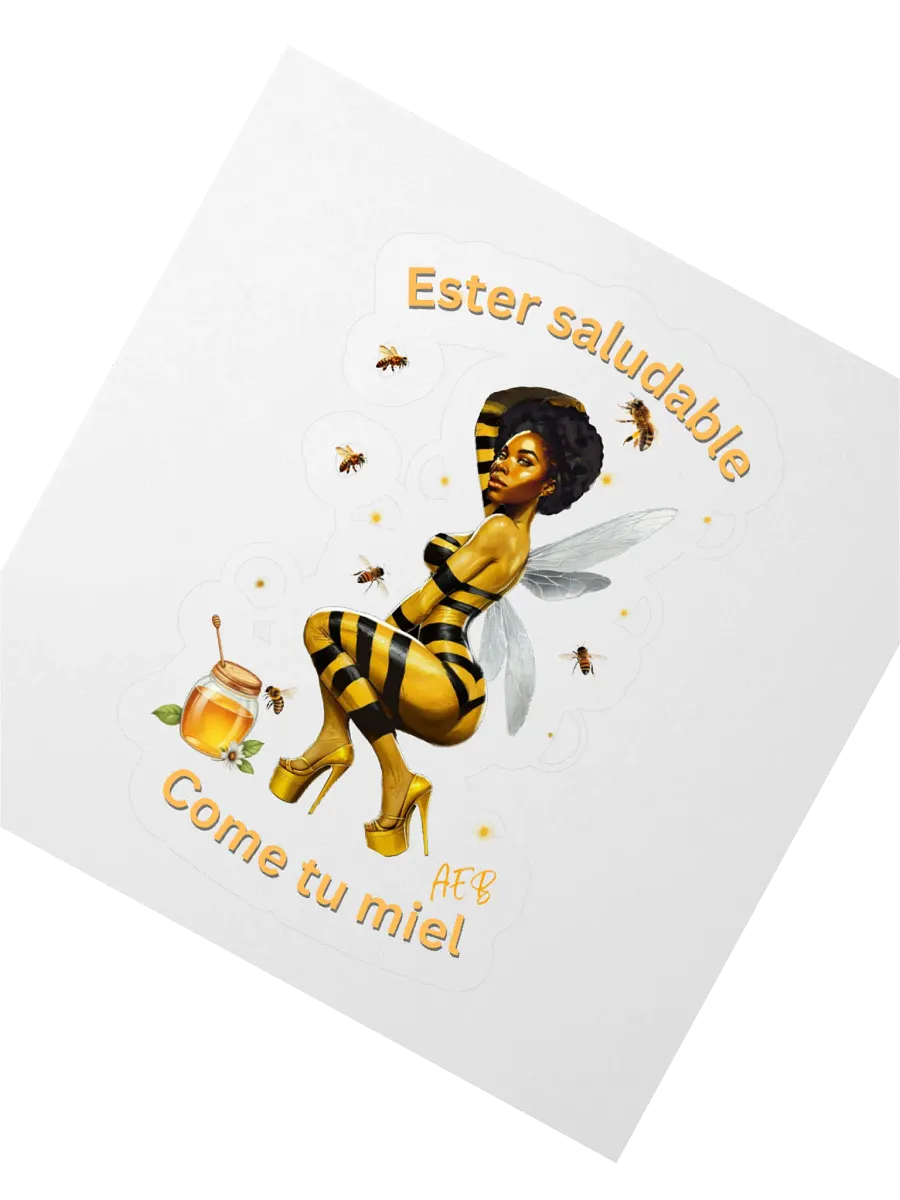 Bee-utiful Honey Kiss Cut Stickers product image (1)