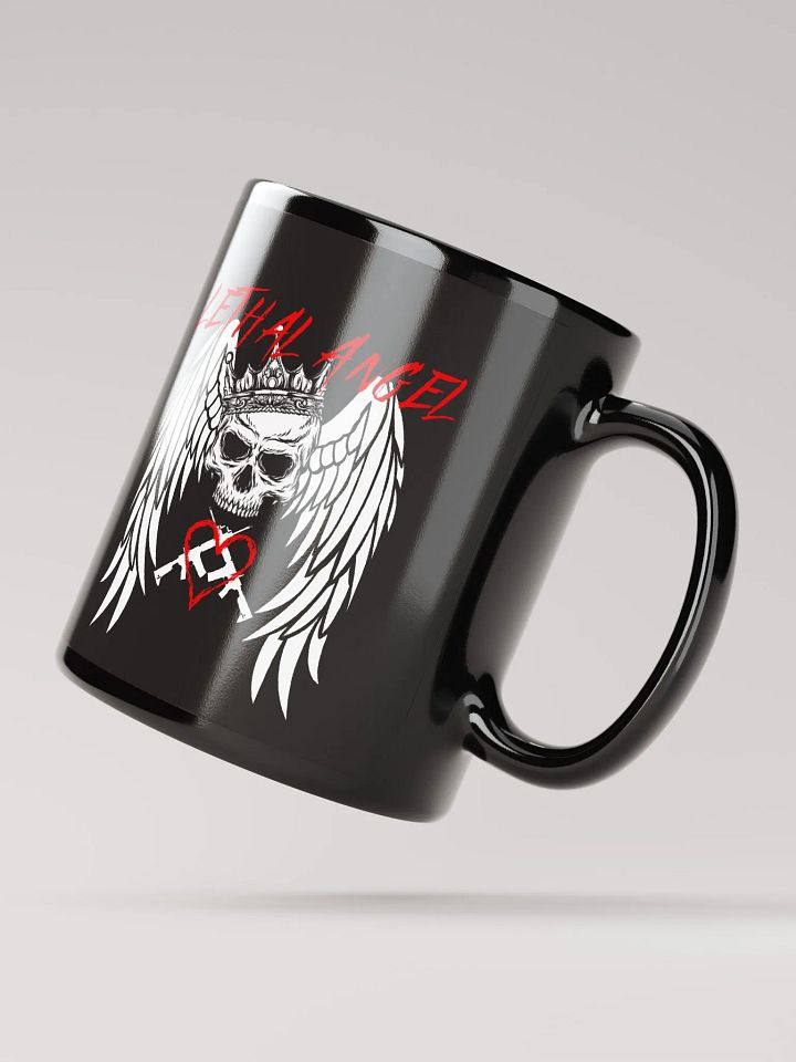 Lethal Angel Black Glossy Mug product image (2)
