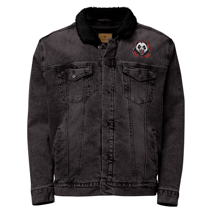 Fierce Panda Unisex Denim Jacket product image (1)