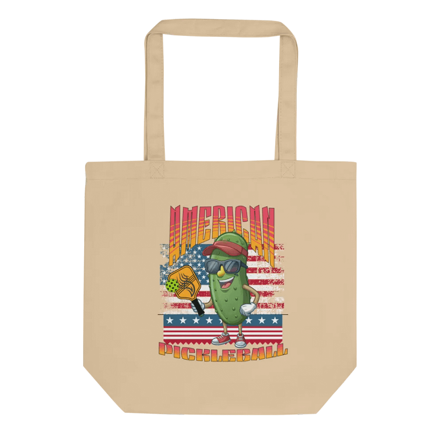 American Pickleball Eco Tote Bag product image (1)