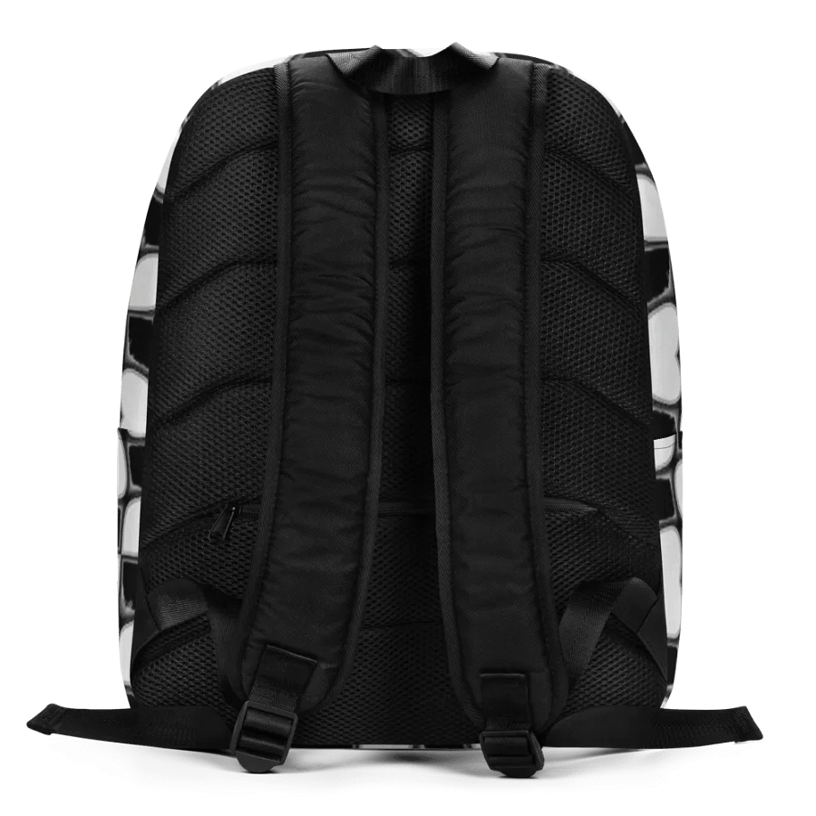 Interconnected Monochrome Grid Backpack product image (5)