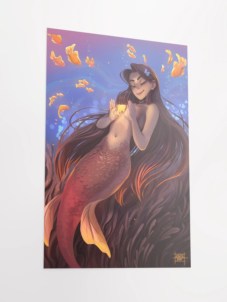 Sunset Mermaid - Print product image (4)