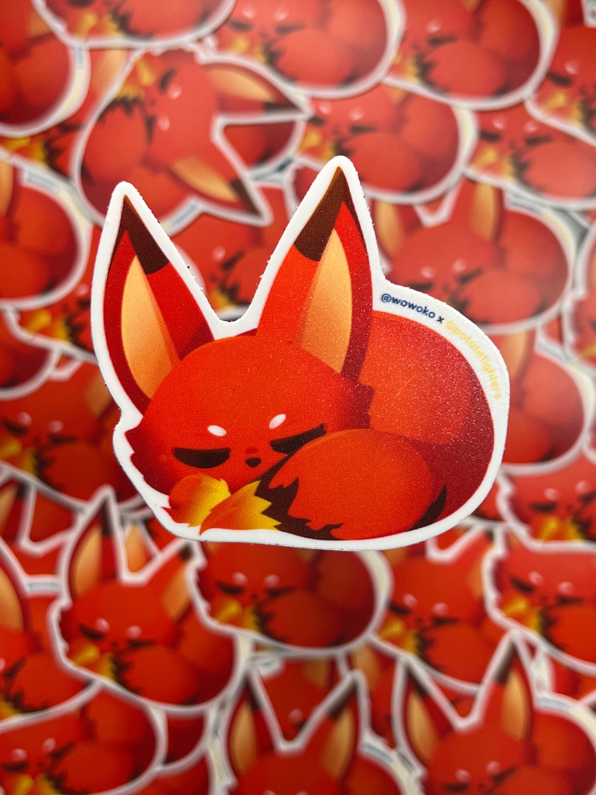 WoWoKo x Potato Fighters - FoxPark - Sticker product image (1)