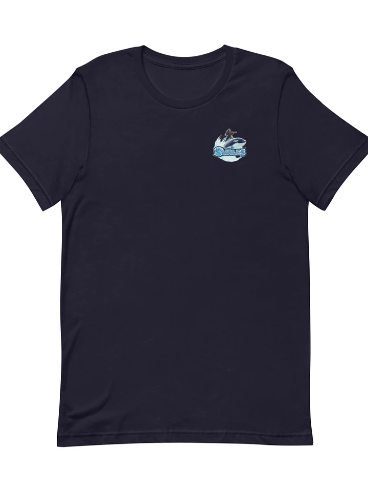 Whale Ridding Left Chest Tee product image (1)