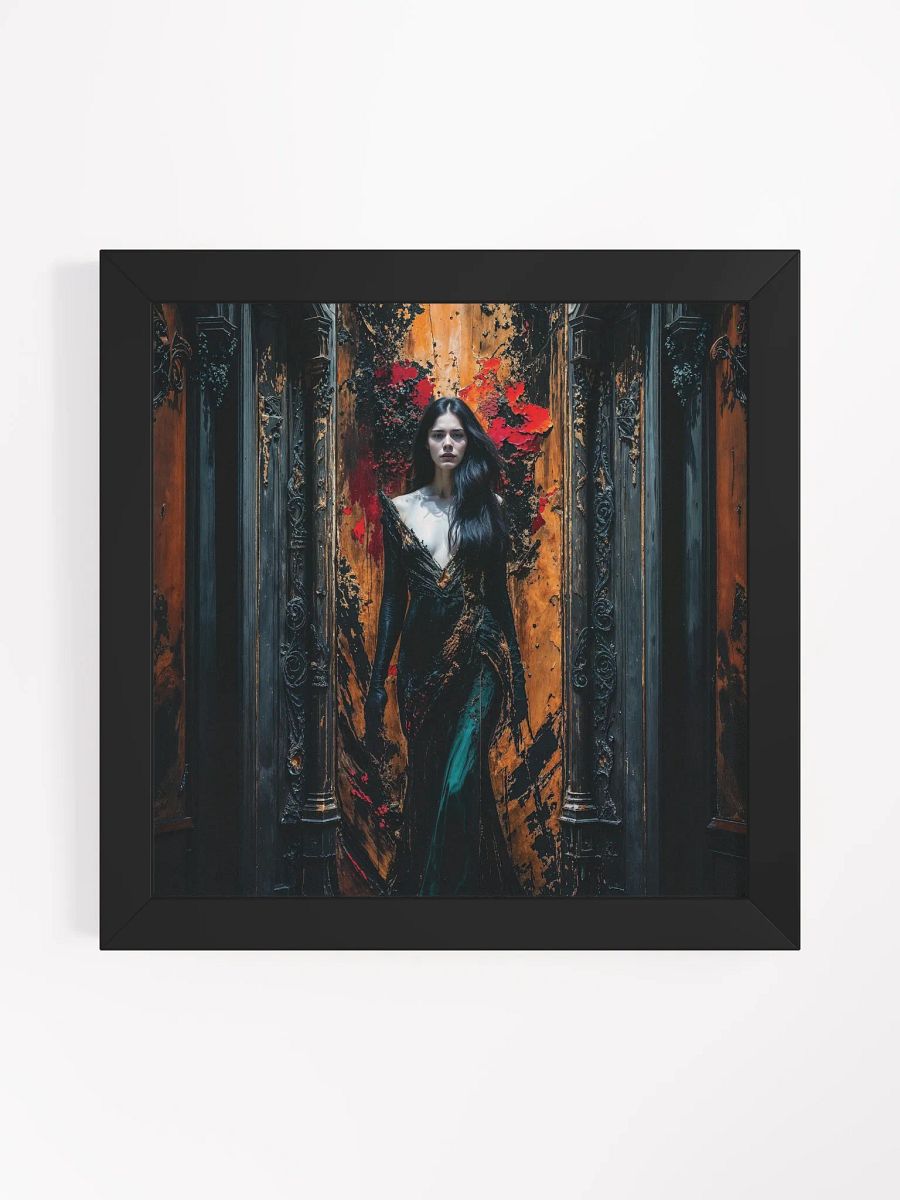 The Gilded Abyss Framed Print product image (1)