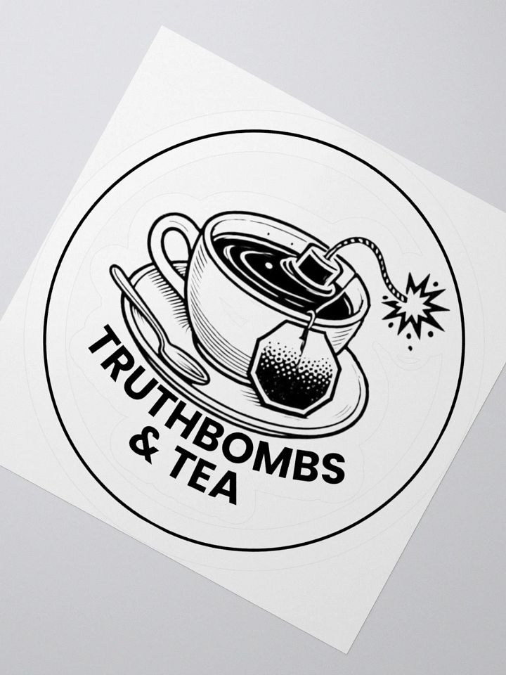 Truthbombs & Tea Official Logo Sticker product image (5)