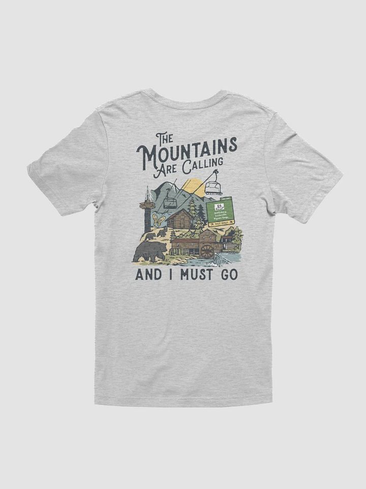 The Mountains Are Calling (Back & Front AIOT) Supersoft T-Shirt product image (15)
