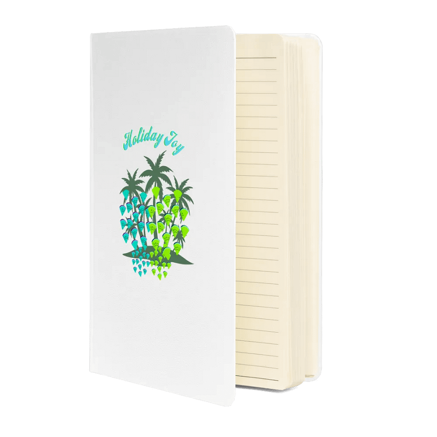 Tropical Holiday Joy Hardcover Notebook for holiday planners journalling product image (3)