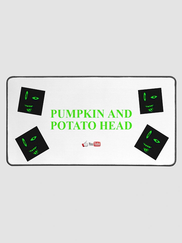 Pumpkin & Potato Head Desk Mat product image (1)
