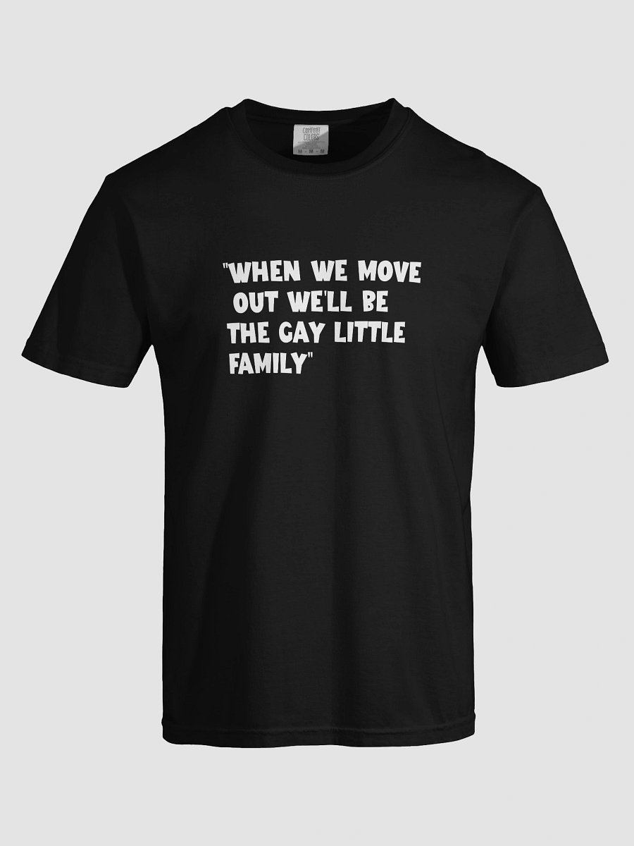 “When we move out we’ll be the gay little family” T-Shirt product image (5)