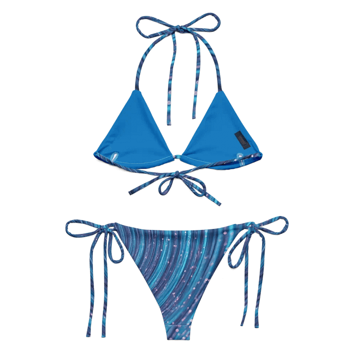 Galactic Swirl All-Over Bikini Set product image (2)