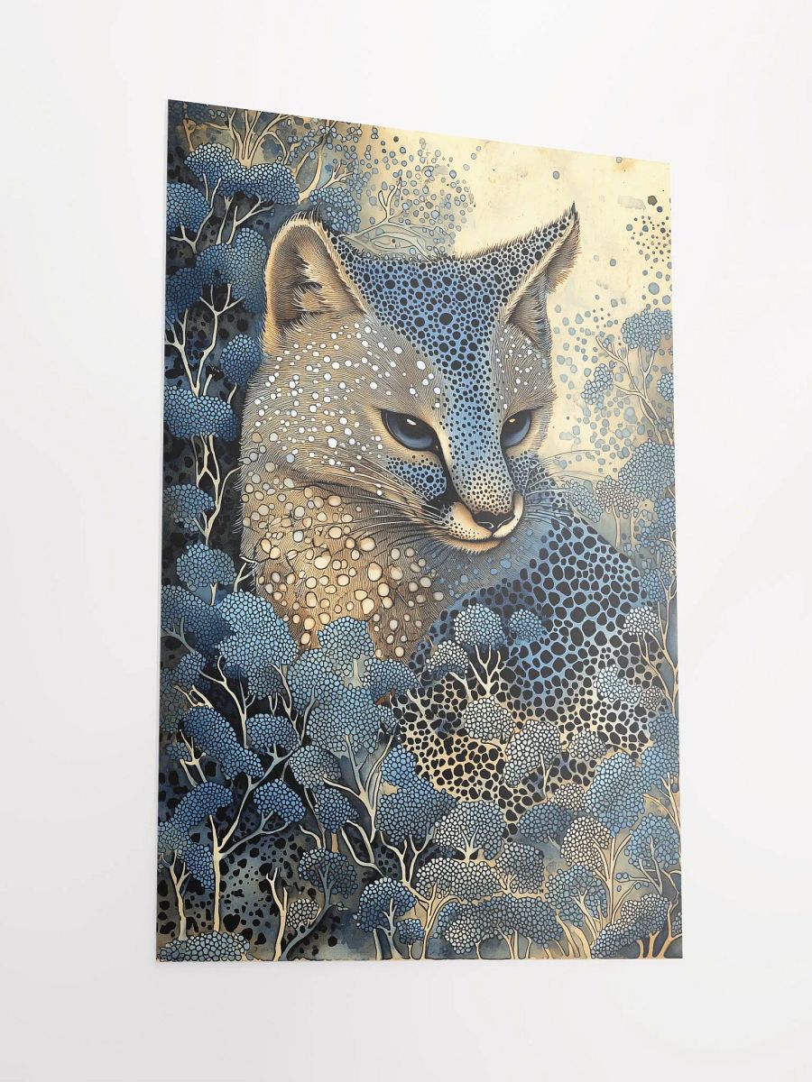 Enigmatic Fox: Fantasy Poster of a Mystical Forest Fox product image (2)
