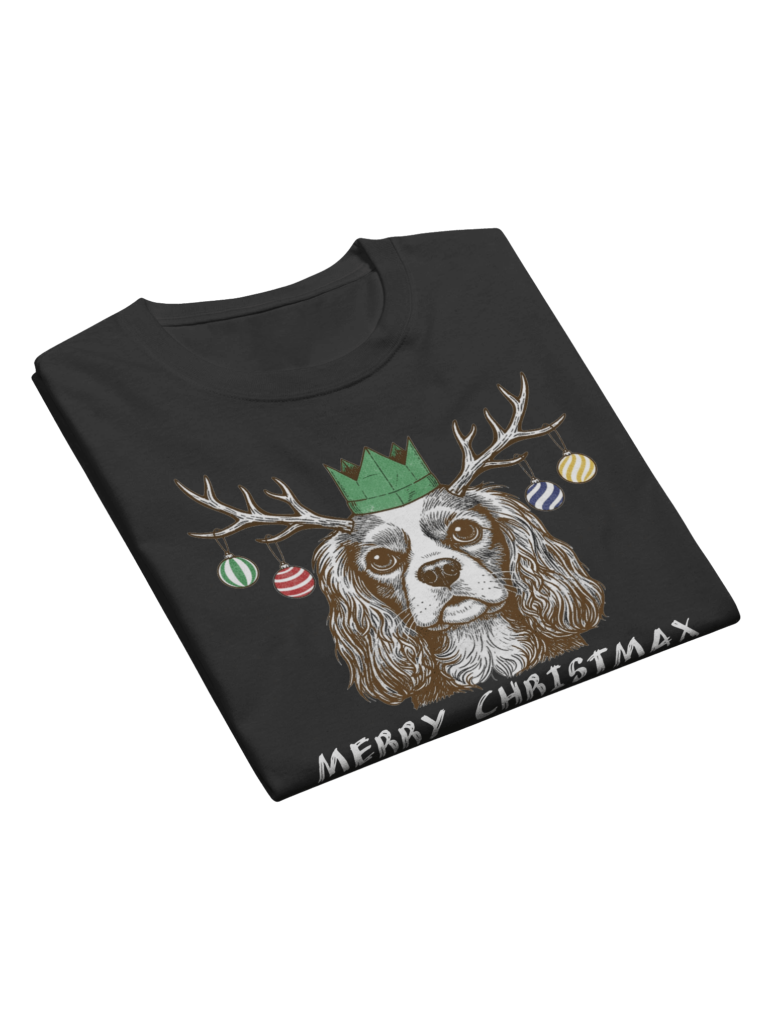 Merry ChristMax Long Sleeve Shirt with White Text product image (5)