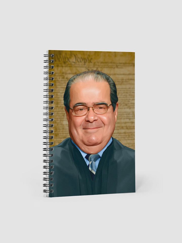 Antonin Scalia Spiral Notebook product image (1)