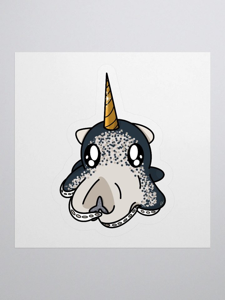 Narwhal Magnus Sticker product image (1)