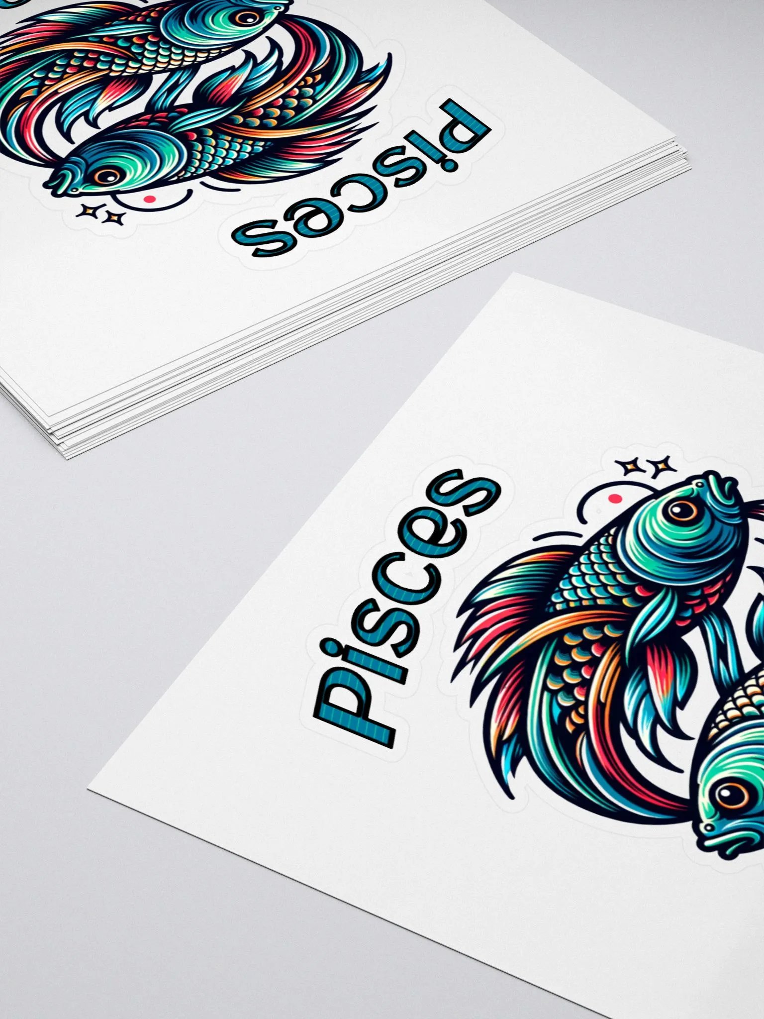 Zodiac Sign Pisces Energy Sticker product image (4)