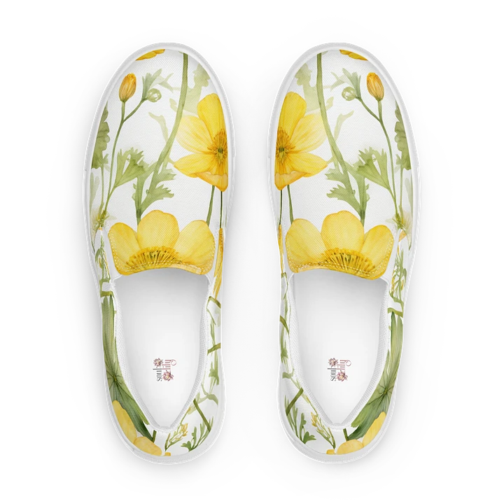 Buttercups in Bloom Slip-On Canvas Shoes product image (1)
