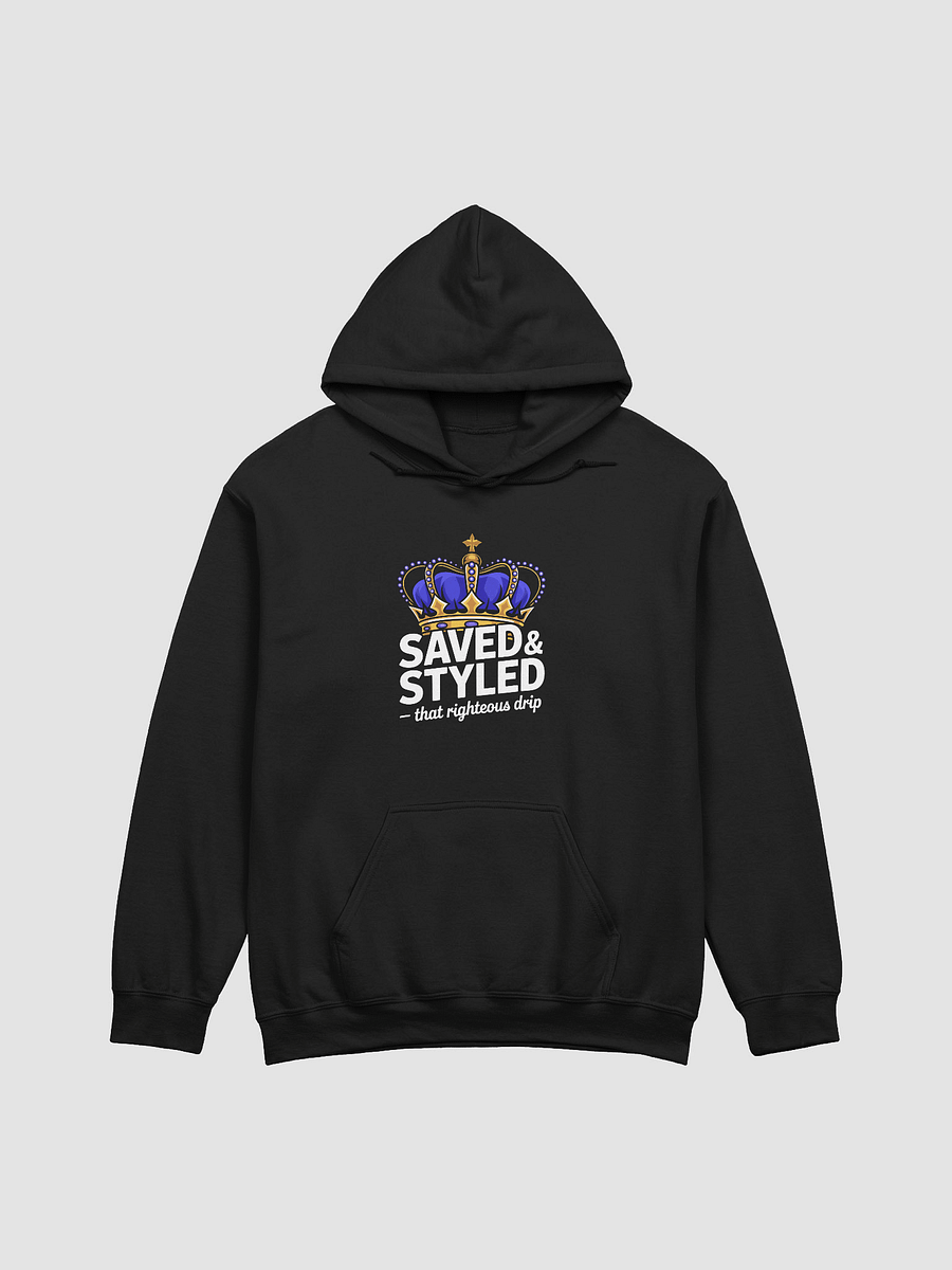 Saved and styled hoodie unisex product image (1)