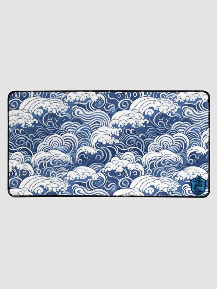 Moein'sDigitalDomain Japanese style wave mouse pad product image (1)