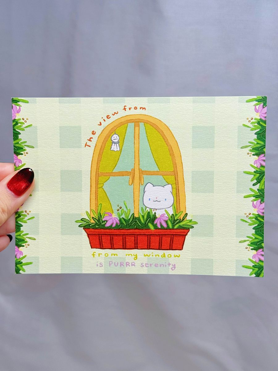 Serenity the Cat Postcard product image (2)