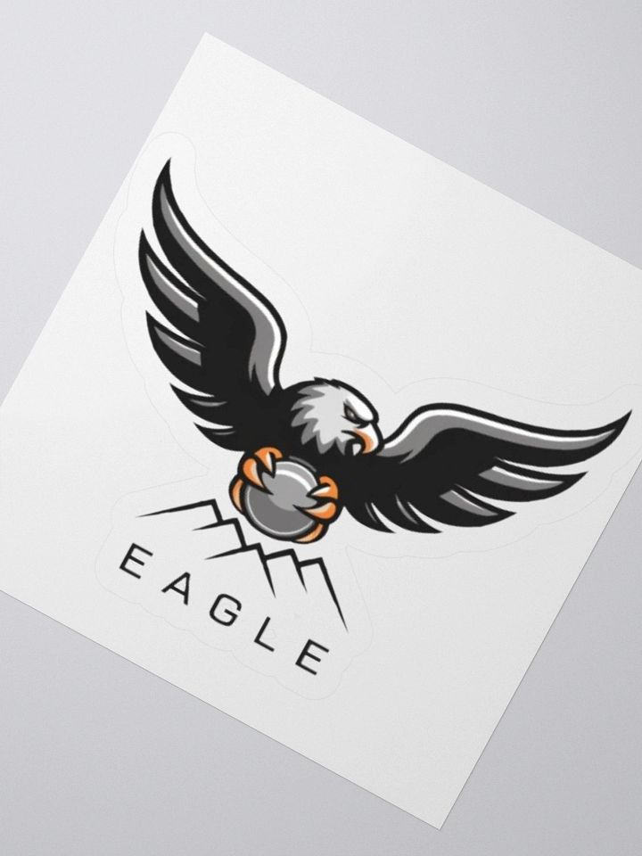 Majestic Eagle Vinyl Sticker - Nature-Inspired Design product image (6)