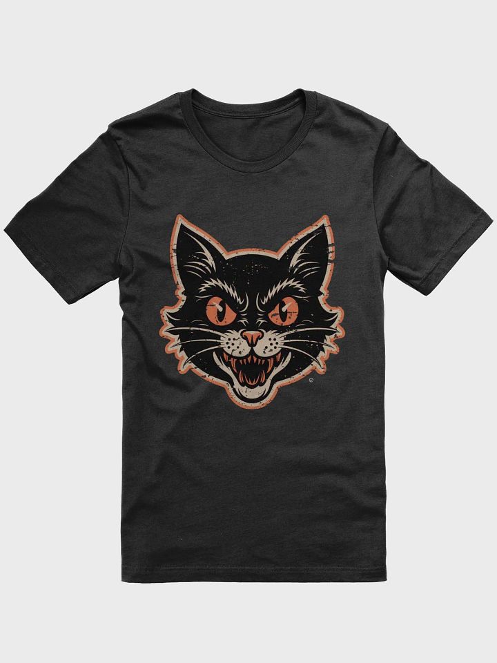 Menacing Cat Vintage T-Shirt product image (6)