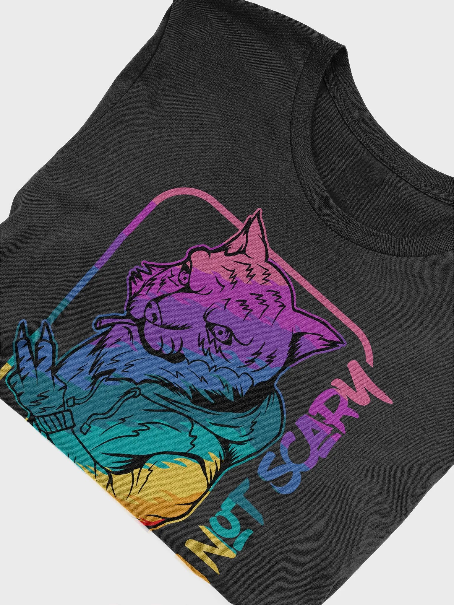 Neon Wolf Street Style T-Shirt product image (7)