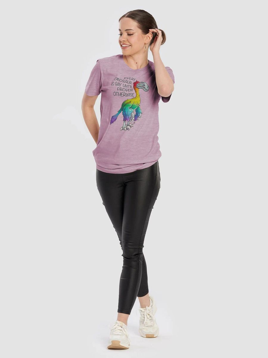 Rainbow Raptor (Supersoft T-Shirt) product image (30)