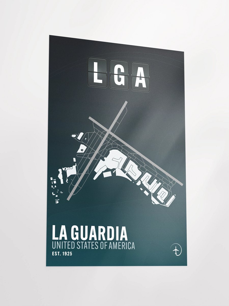 New York LGA Poster product image (3)