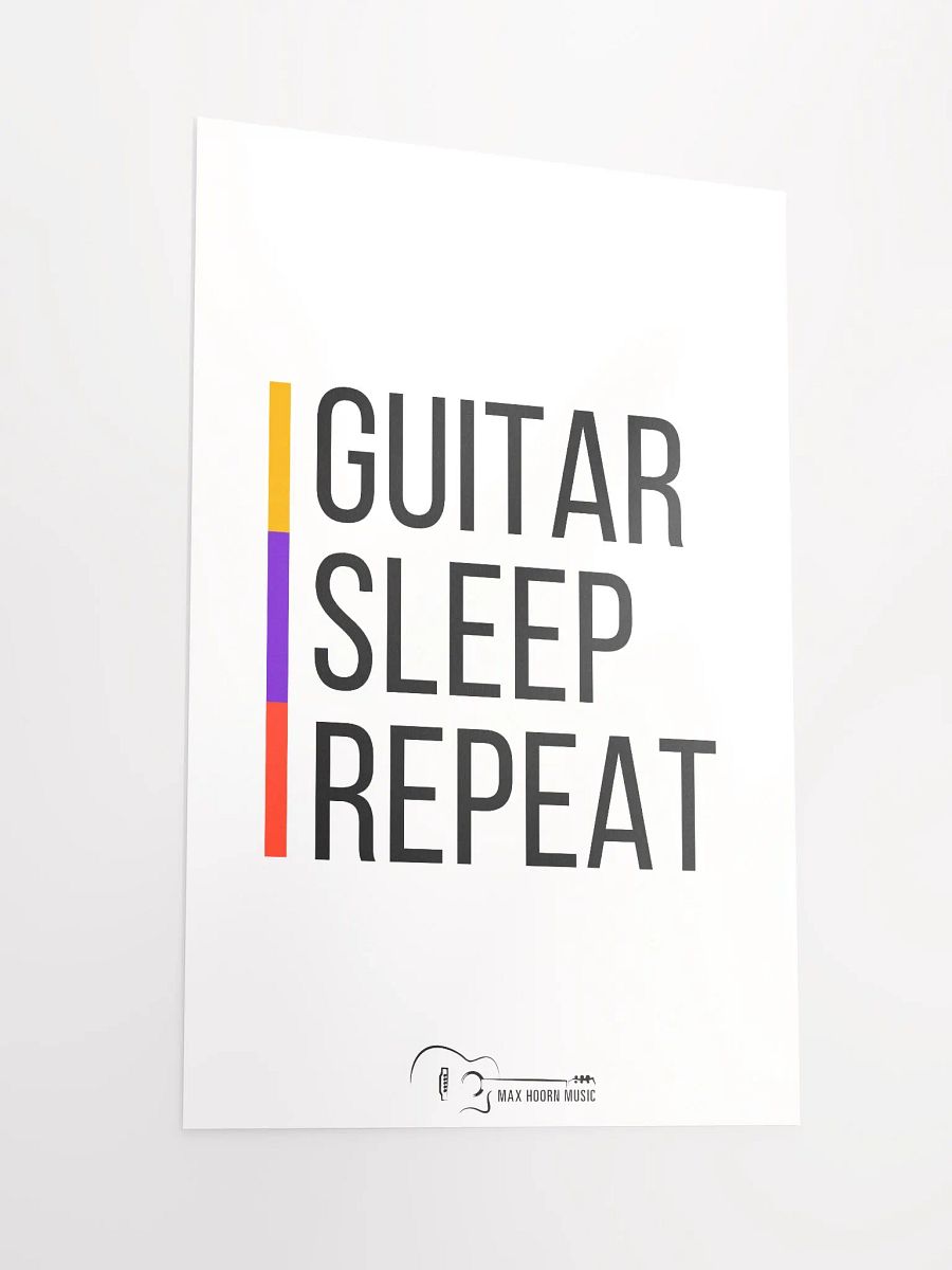 Guitar, Sleep, Repeat poster product image (5)