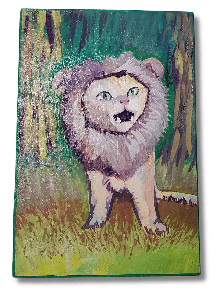 Gouache Painting - Fierce product image (1)