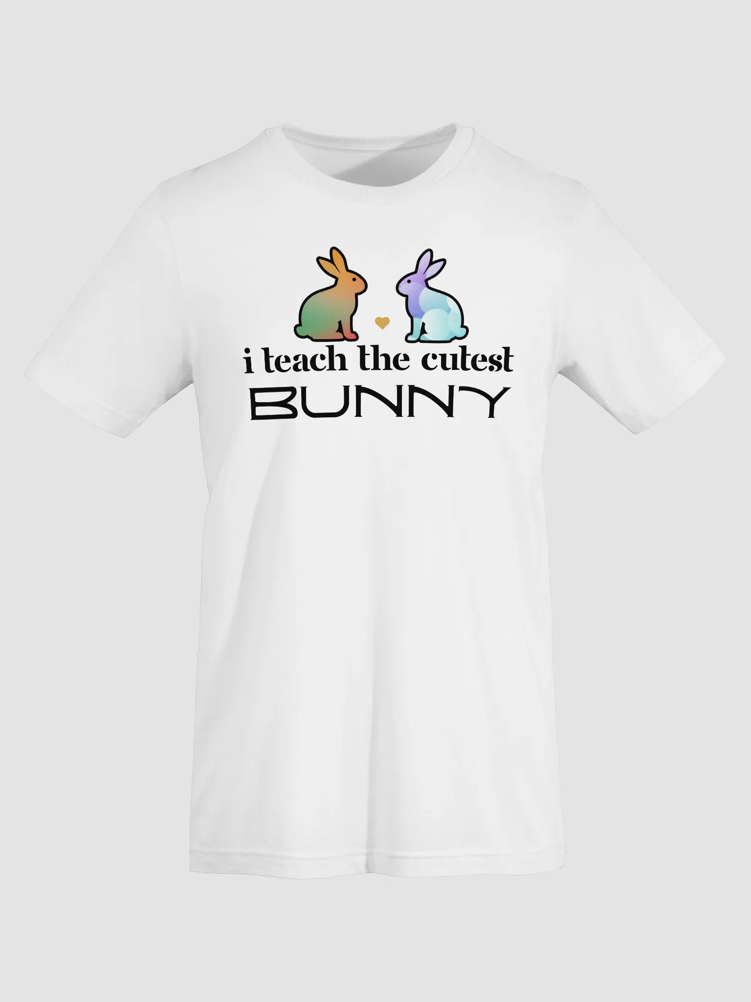 I Teach The Cutest Bunny, Teachers Bella Canvas T-shirt product image (37)