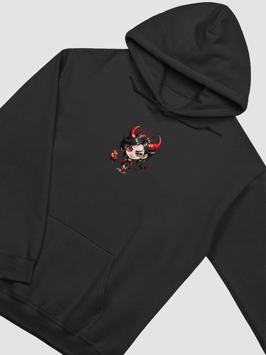 Just A Horny Lil Devil Graphic Double Side Print Hoodie product image (28)