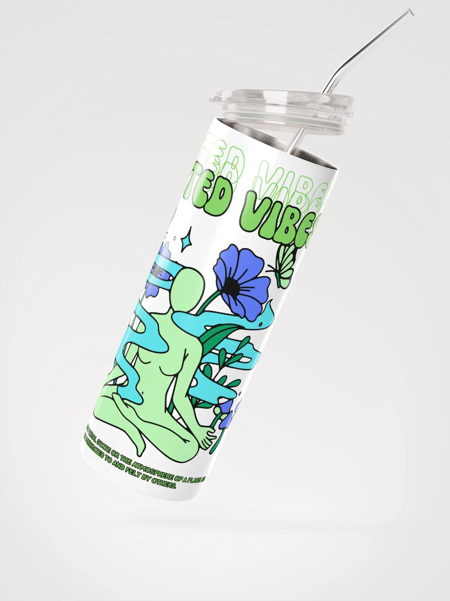 Lifted Vibes Stainless Steel Tumbler product image (2)