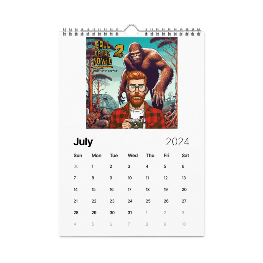 All Aussie Cryptid Adventures - Calendar product image (10)