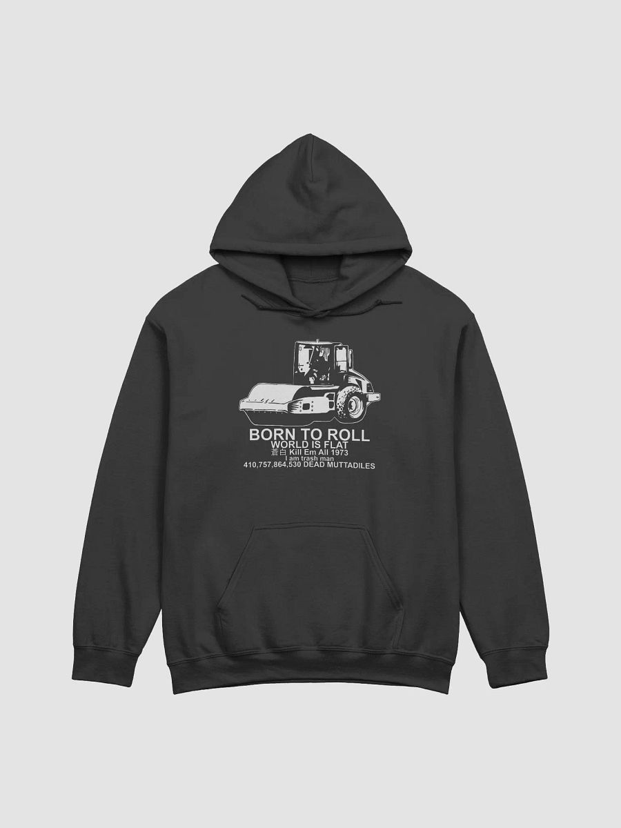 BORN TO ROLL HOODIE (BLACK) product image (1)
