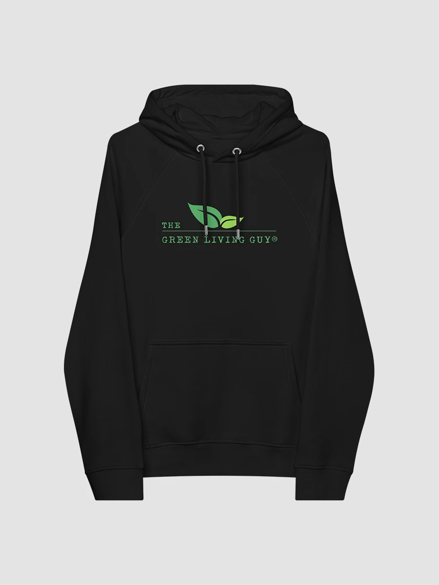 [Green Living Guy] Unisex eco raglan hoodie (DTG) product image (10)