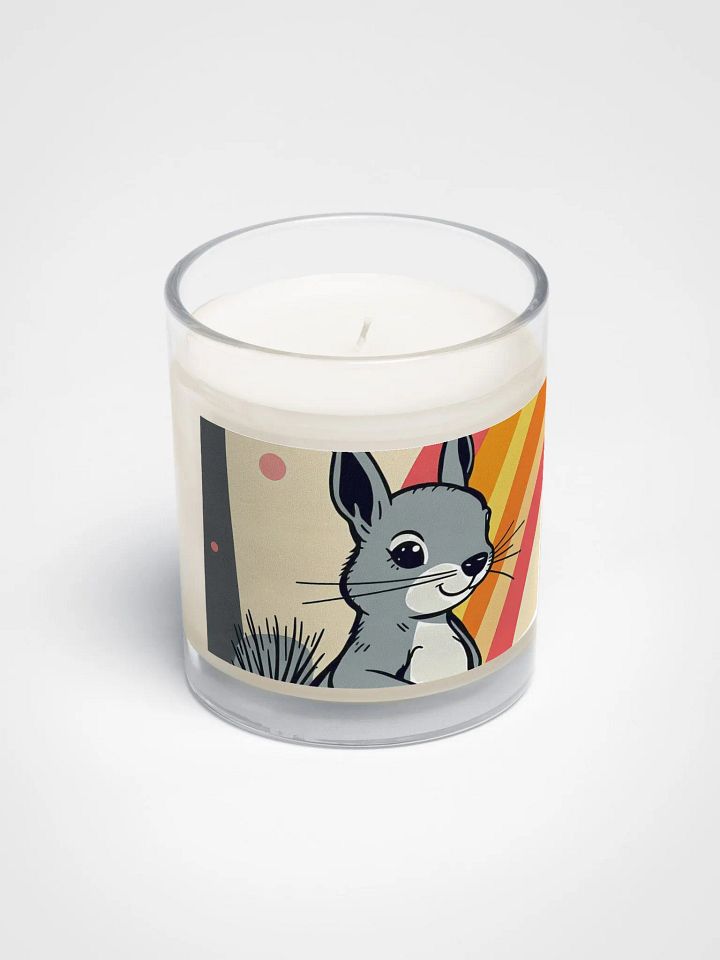 Rainbow Squirrel Soy Wax Candle product image (2)