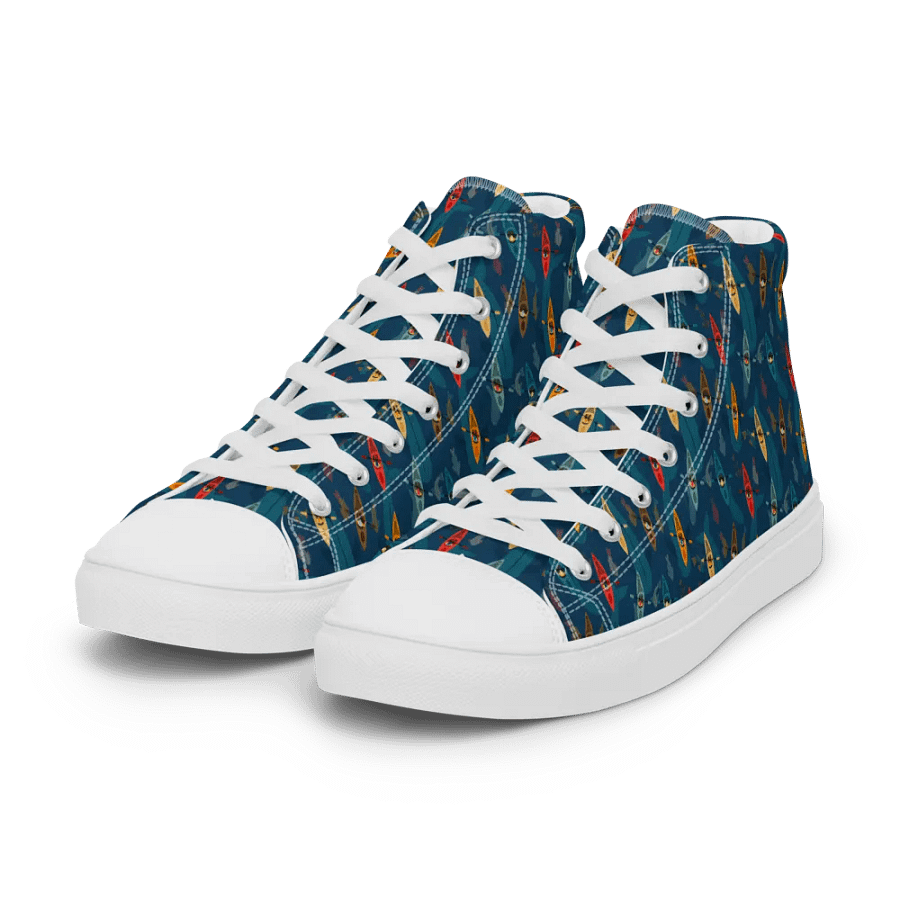 Underwater Surprise - Mens High Top Canvas Shoes product image (6)